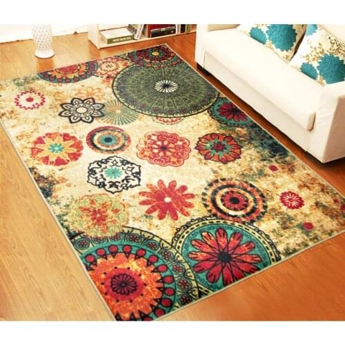 LYN&GY Luxury Jacquard Sofa Chair Floor Mats Doormat Rugs and Carpets for living room Area Rugs for Kitchem Bedroom Wholesale