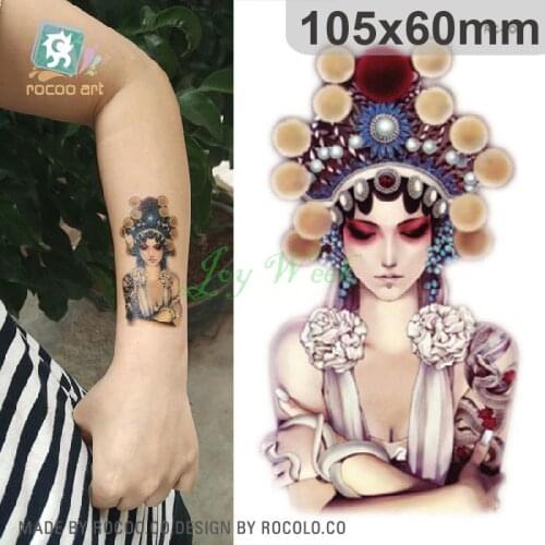 Waterproof Temporary Tattoo Sticker Chinese drama character tatto stickers flash tatoo fake tattoos for girl women men