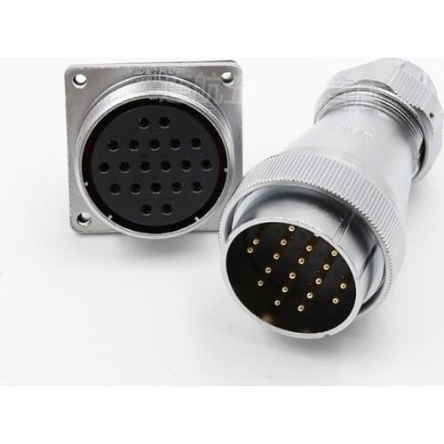 WEIPU WF48 TE+Z M48 Waterproof Connector 5 7 20 27 38 42 Pin Automotive Car LED Lighting Agricultural Mining Mechanical Crane
