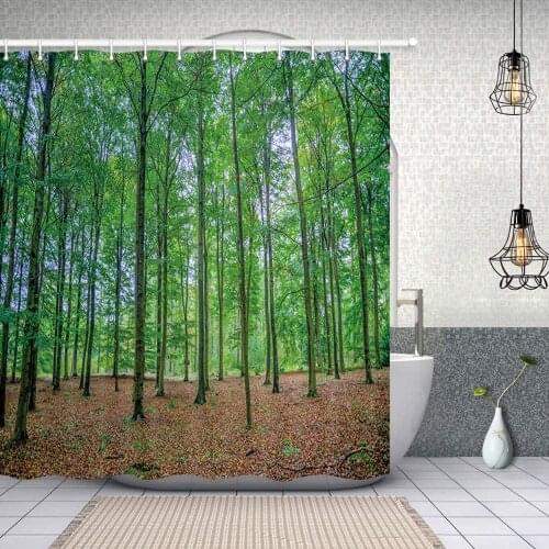 Abstract Art Shower Curtain Personality Sun Moon Bathroom Curtains Waterproof Polyester Bath Screen Bathtub Decor With Hooks