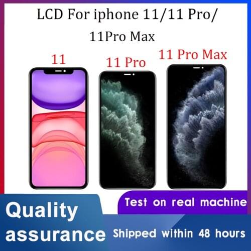 OEM LCD For iPhone 11 LCD iPhone 11 Pro Display With 3D Touch Screen Digitizer Assembly Replacement For iPhone 11 Pro Max LCD