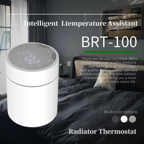 ZigBee Thermostatic Radiator Thermostat Temperature Controller Smart Constant Radiator Tuya LED Remote Monitor Voice Control