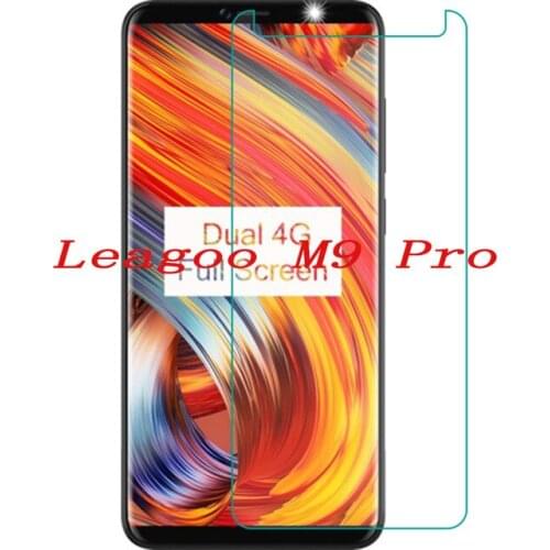 2PCS Tempered Glass For Leagoo M9 Pro Protective Film Explosion-proof 9H Screen Protector For Leagoo M9 Pro