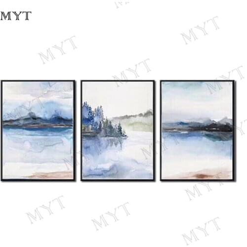 3 PCS 1 Set Hand-painted High Quality Modern Abstract Oil Painting on Canvas Abstract Oil Painting for Living Room Decoration