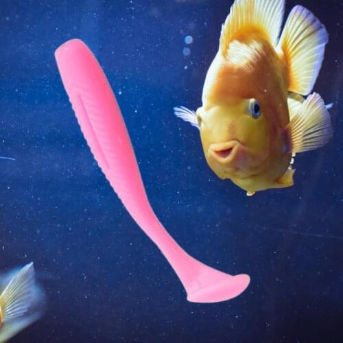 45Pcs/Bottle Long Shot Fishing T-tail Soft Bait Artificial Lures Bionic Fish for Freshwater Seawater