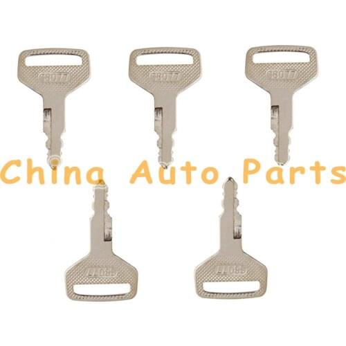 5 Pcs Ignition Key fits Kubota M Series Tractor RTV1100 and L Series Doors S8077 36919-75190