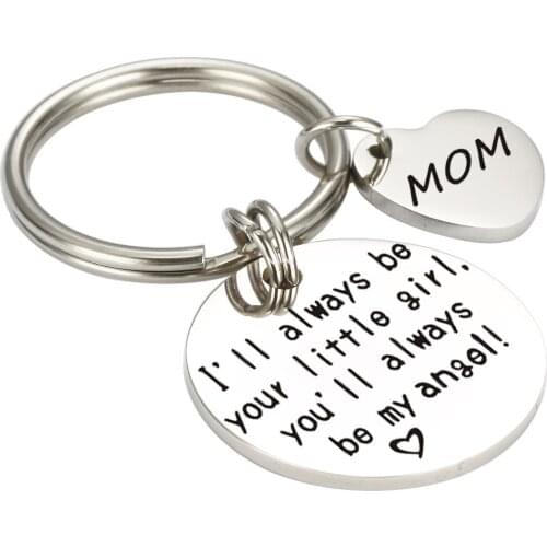 2021 New Thanksgiving Day Stainless Steel Dripping Oil DIY Mothers Day Keychain