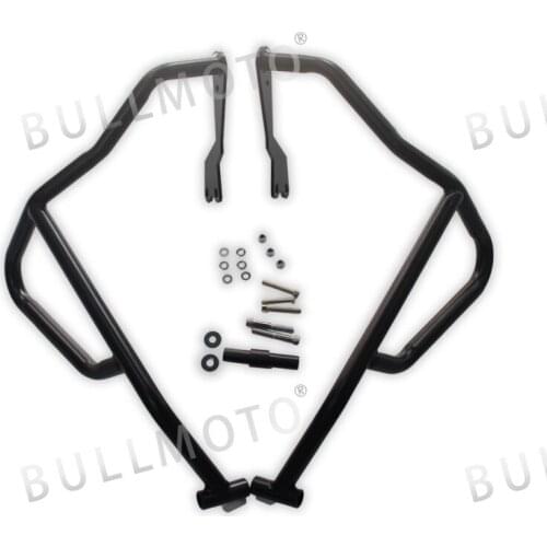 For Honda CB 500X 2019 Black Protector Parts Artudatech Motorcycle Engine Guard Upper and Lower Crash Bar