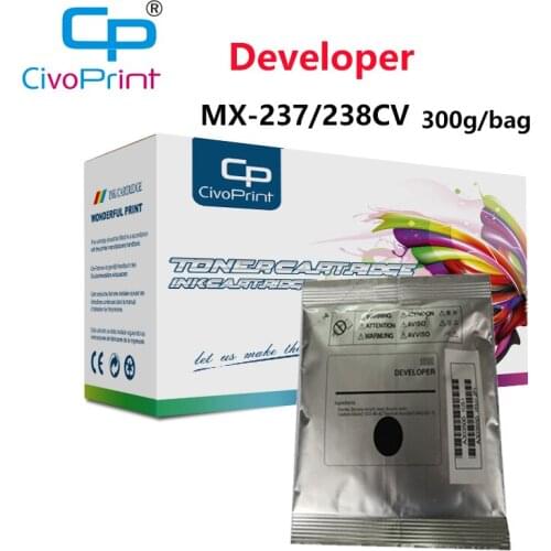 Civoprint 300g/bag compatible developer MX 237CV MX 238CV for sharp copier 2048/2348/2648/3148/2658/3158