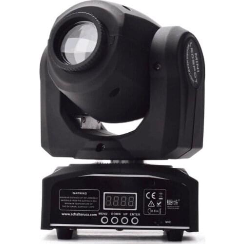 Cheap Mini 30W led spot moving head gobo disco light for home party led dmx move head dj equipment stage lighting long beam dis