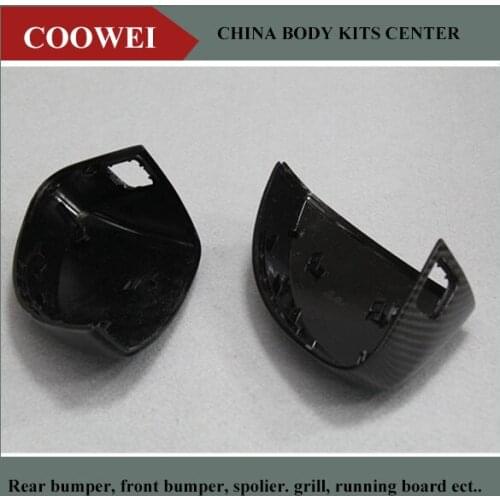 For Audi A3 S3 carbon fiber mirror cover Auto mirror caps 2014 2015 2016-UP withlane assit Full Replacement mirror