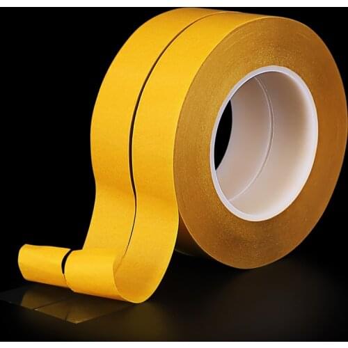 50 M High Temperature Resistance PET Double Sided Tape No Trace Transparent Heat Resistant Strong Double-Sided Adhesive Tape