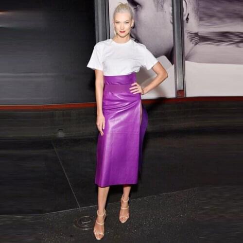 FXTXCO Women's Leather Skirts