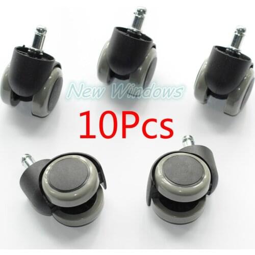 Quality Dental Chairs/Slipstick Chair Rubber Caster Wheels Replacement 10Pcs