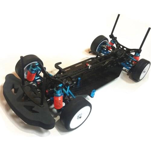 Aluminium Alloy Carbon Shaft Drive 1/10 4Wd Touring Car Frame Kit for Tamiya 416