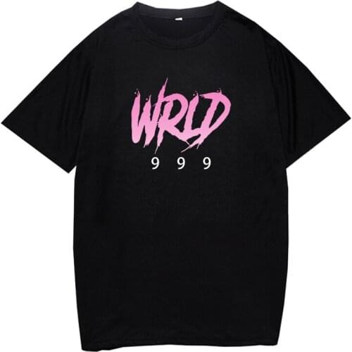 Summer Men and Women T-Shirt Cool Streetshirt Juice Wrld Printed Rap Singer Hip Hop Style Size XS-4XL