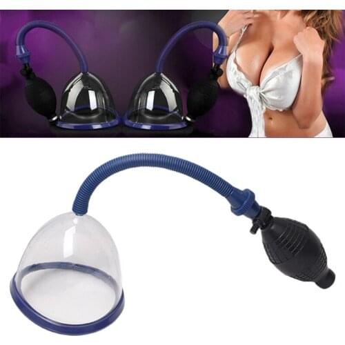 Breast Sucking Massager Nipple Sucker Pump Enhancement Stimulator Adult Sex Toy for Women Couples