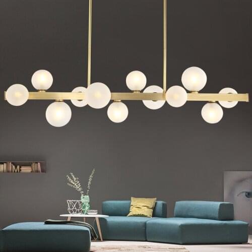 Modern Design Copper Led Pendant Lights Dining Room Decor Led Pendant Lamp Bar Shop Suspended Luminaire Indoor Led Hanging Light