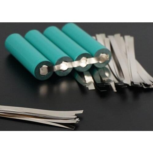 100/150Pcs Nickel Strip Anti-rust Short-circuit Protection 99-percent Purity Good Tension Nickel Soldering Tabs for Li-Battery 1