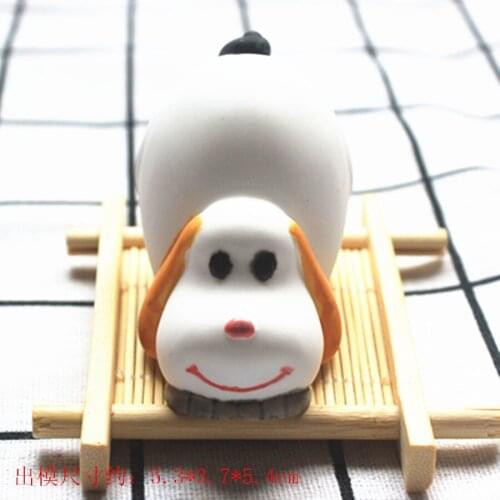 Dog perfumed plaster soap mold food grade