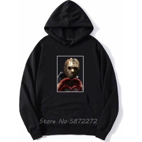 Jason Voorhees Friday 13Th F R I E N D S Killer Horror 4671 Big Tall Hoodie Anime Men Sweatshirt Spring Autumn Hoodie Streetwear