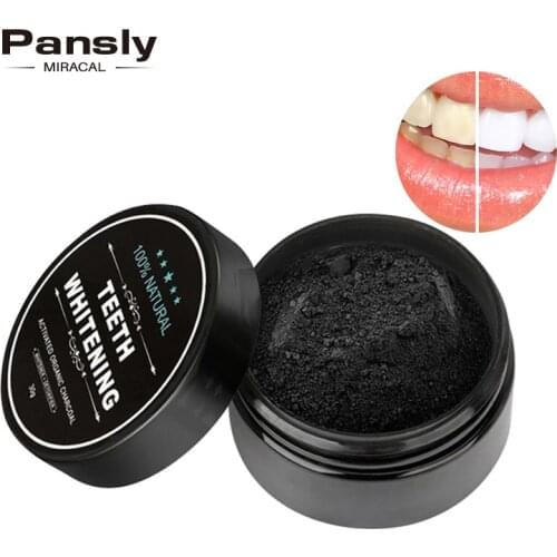 Pansly Teeth Whitening Oral Care Charcoal Powder Natural Activated Hygiene Whitener