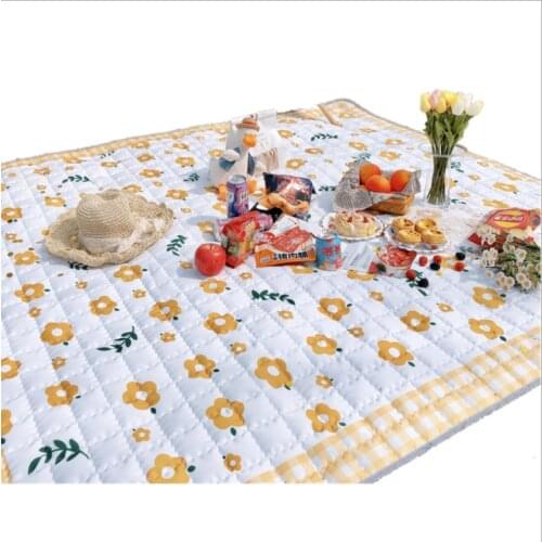 Outdoor Picnic Mat Waterproof Moisture-Proof Spring Outing Mat Portable Thickened plus-Sized Picnic Floor Mat