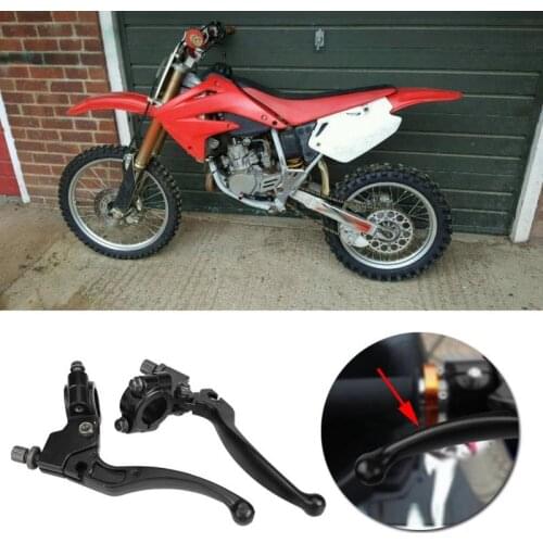1Pair Motorcycle Adjustable Brake Clutch Levers for Honda CR100 CR250 XR250