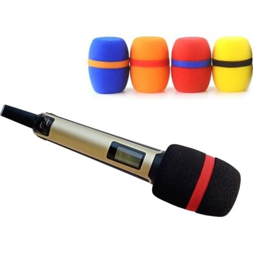 Bolymic Microphone Windscreen Cover Foam Windshield Pop Filter Sponge for Sennheiser Handheld Microphone and SHURE Beta87 5 Pack