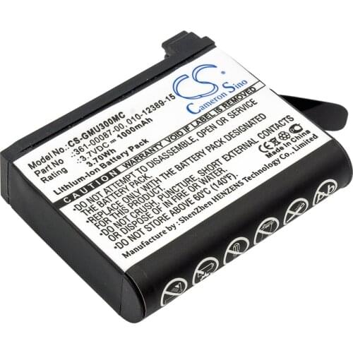 CameronSino for GARMIN Virb Ultra Virb Ultra 30 Virb Ultra 30 HD action 010-12389-15 361-00087-00 battery