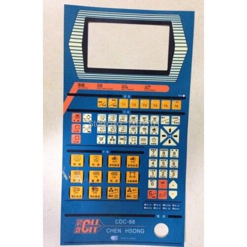 CH CDC-88 CDC88 key board paster