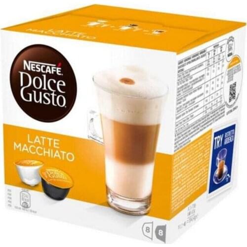 Coffee Capsules Nescafé Dolce Gusto 98386 Latte Macchiato (16 uds)