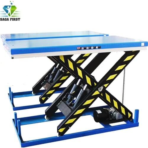 Cheap small hydraulic warehouse mobile scissor lift with Ce