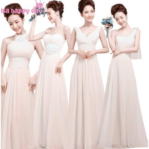 Country long elegant ivory bridemaids 2020 cheap bridesmaid dresses under 50 gown formal sleeveless dress women bridesmaids