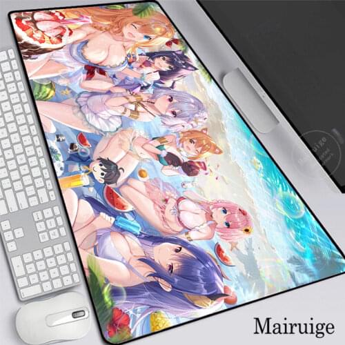 Anime Sexy Girl Gaming Mouse Pad Large MousePad Gamer Computer Mousepads 90x40CM Mouse Mat XXL Mause Pad Laptop Keyboard DeskMat