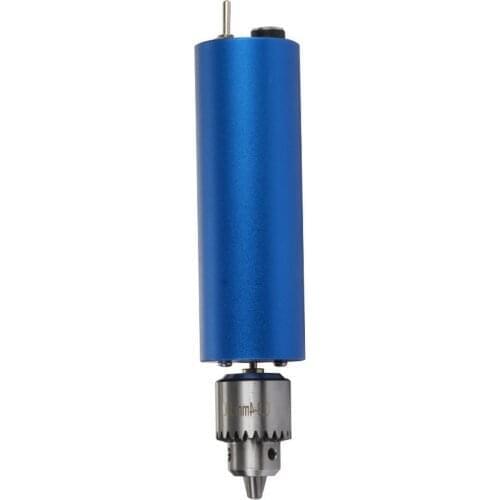 Mini DC 12V Electric Hand Drill Motor PCB Press Drilling Compact Set 0.3-4mm Chucks 0.8-3mm Twist Drill Bits for PCB Woodorking