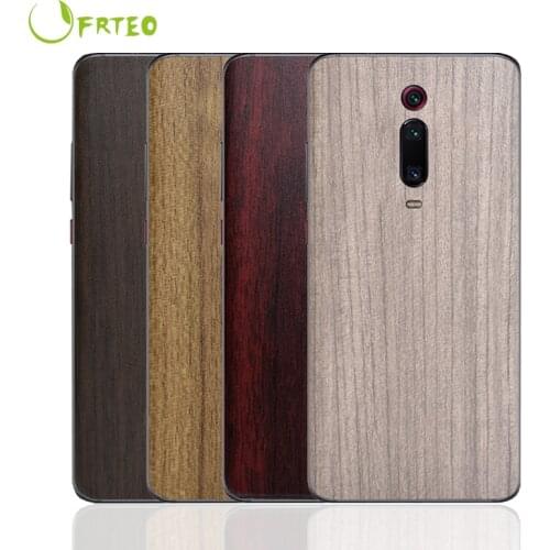 Phone Wooden Texture Sticker Skin For Redmi K20 PRO K20 Back Film Mobile Phone 4 Colors Cover Vintage Sticker For Redmi K20 Skin