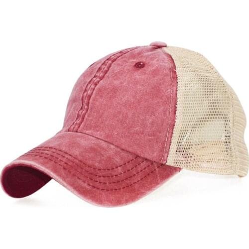 Washed Solid Color Baseball Cap For Women Summer Spring Adjustable Men Hats Cotton Snapback Sunshade Casquette Caps Dad Hat