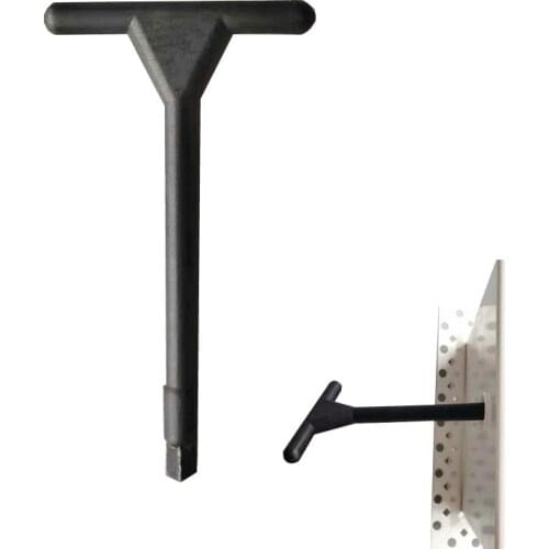 Plastic T Key Square Drive 12MM Tee With Black Color To Use On Most Budget Locks Horseboxes Bus Or Access Panel
