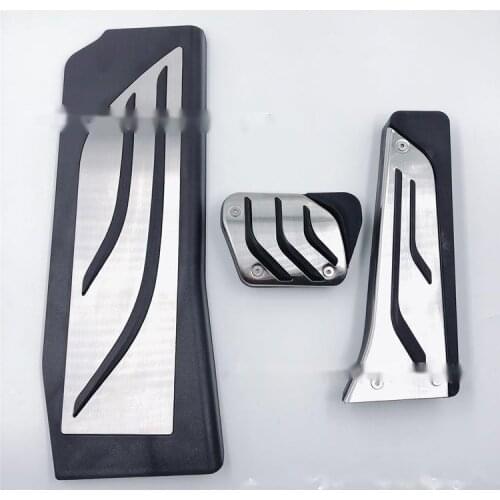 Suitable For BMW 18-20 Five Series Accelerator Pedal, And The Original Stainless Steel Anti-skid Accelerator Brake Pedal