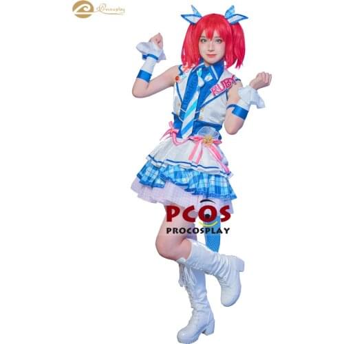ProCosplay LoveLive!Sunshine!! arcade game Ruby Kurosawa outfit cosplay costume for women mp005200