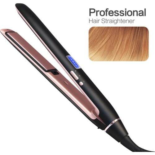 Professional straight hair 2 in 1 flat iron straight hair tourmaline ceramic iron curling iron straight hair splint hairdressing