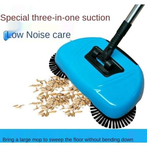 Sweeper Hand Push Vacuum Cleaner Household Soft Broom Dustpan Set Combination Broom Sweeper Robot Mop