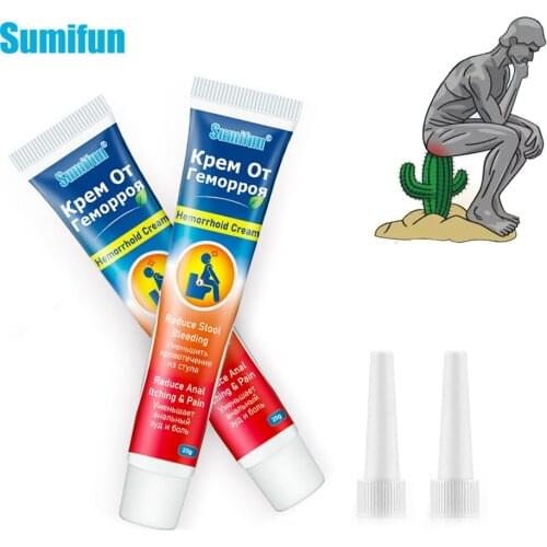 Sumifun 20g Herbal Hemorrhoids Cream Effective Treatment Internal Hemorrhoids Piles External Anal Fissure Ointment P1223