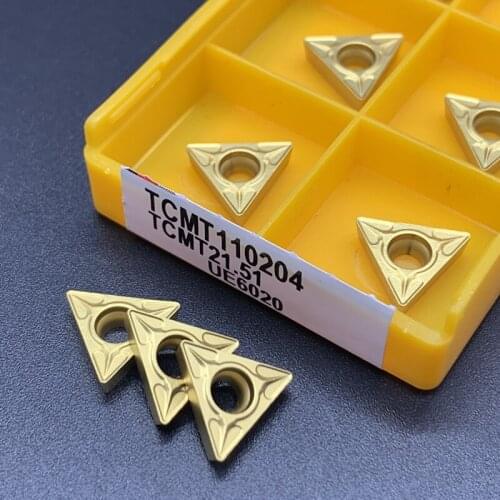 Lathe tools TCMT110204 VP15TF/UE6020/US735 triangle carbide blade CNC metal turning tools machine milling tool резцы токарные