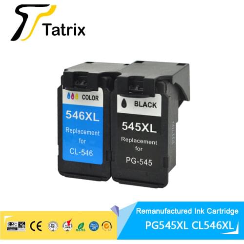 Tatrix PG545 CL546 PG545XL CL546XL Remanufactured Ink Cartridge for canon Pixma IP2850 MX495 MG2950 MG2550 MG2450 Printer
