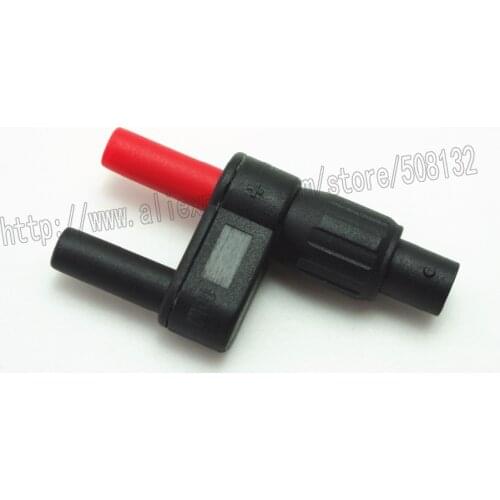 1PC High quality Dual Banana Male Plug To Female BNC Adapter