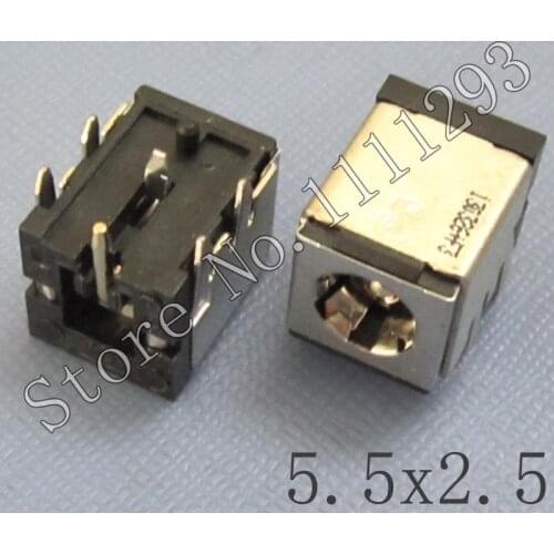 10x DC Power Jack Connector for Asus A8E A8S F8S F9S G51J G60J G60JX G60VX G74 G71GX M50S n73sv MSI GT60 MS-16F31 GT70 GT780