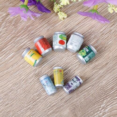 1:12 Doll House Accessories Mini Canned Fruit Cans Miniature Food Play Kitchen Doll Food Accessories Toy 3/5Pcs
