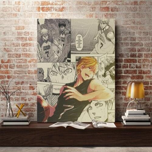 All Kuroko no Basuke Canvas Home Decor Prints Dorm Living Room Bedroom Painting Wall Art Decoration Poster
